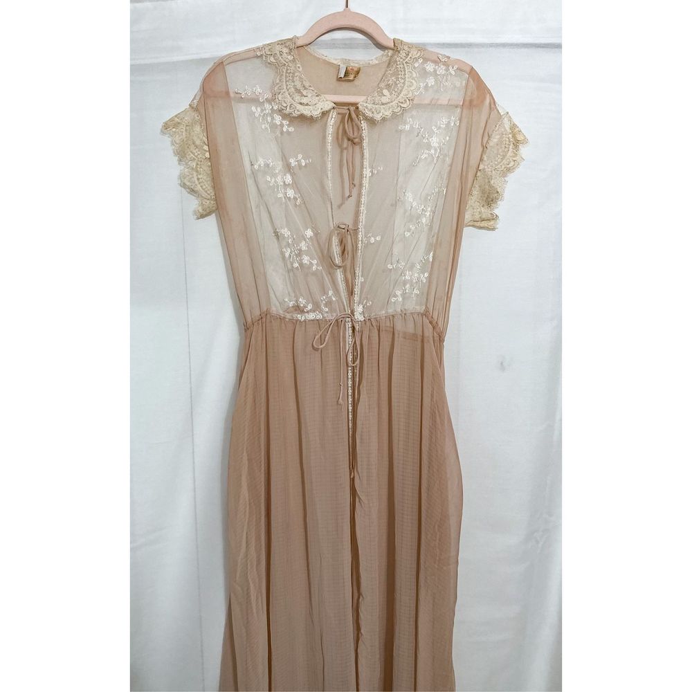 Rare vintage Lanvin Saks Fifth Avenue Nightgown - Picture 9 of 12